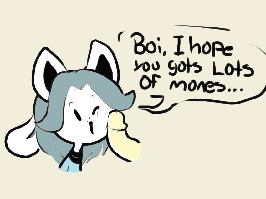 Temmie (Undertale) Rule 34 Image