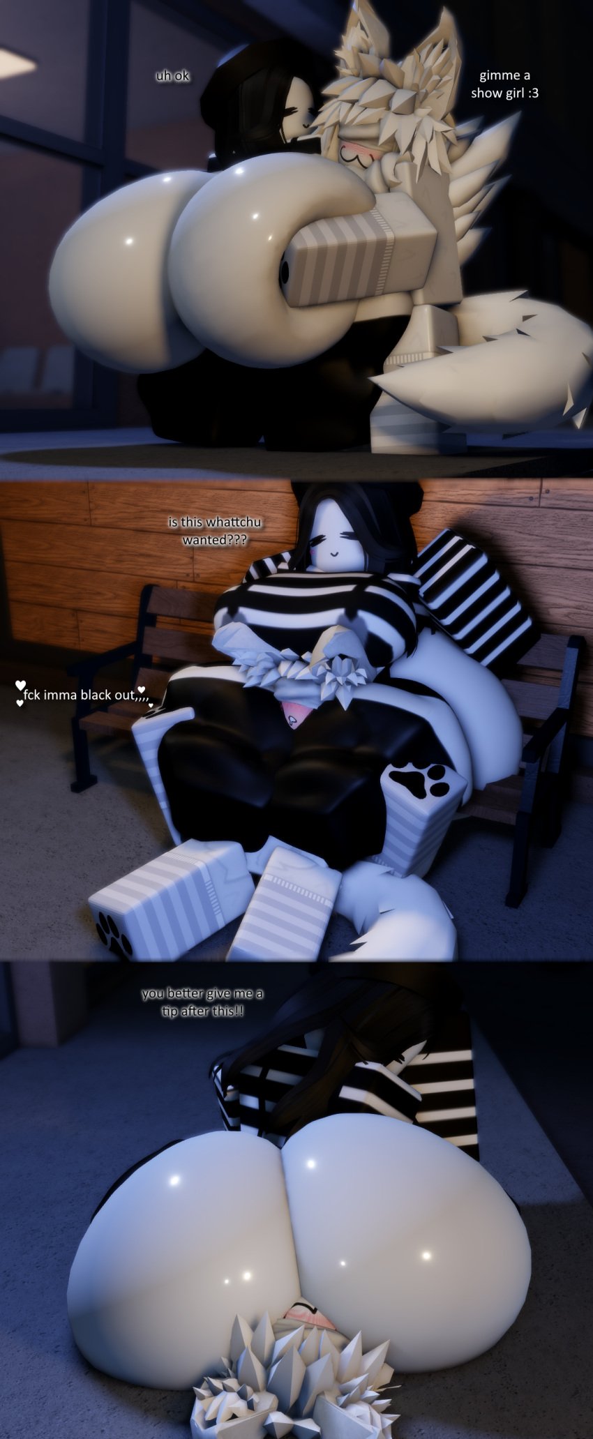 1boy 1boy1girl 1girls 3d ass ass_in_face ass_on_face big_ass bubble_ass bubble_butt butt_in_face butt_on_face dialogue english_text enormous_ass face_in_ass face_in_butt fat_ass female femboy_on_male huge_ass huge_butt huge_thighs large_ass large_butt luvia_(mermio) male male_on_male massive_ass massive_butt massive_thighs mermio mime pinned_under_ass pinned_under_butt roblox robloxian text thicc_thighs thick_thighs wide_hip wide_hips wide_thighs