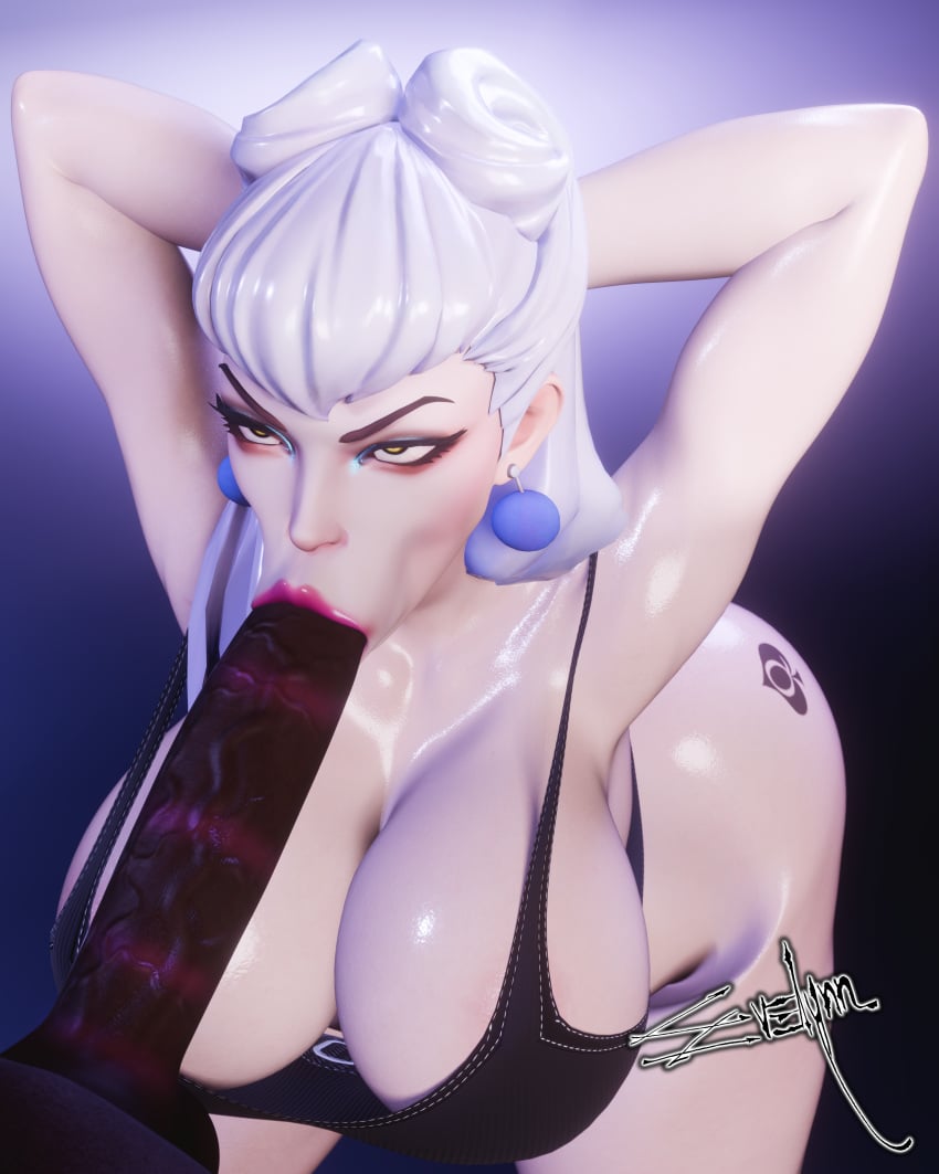 1boy 3d 3d_(artwork) 3d_render :&gt;= ahe_gao ahe_gao ahegao_face angry_fellatio areola areola_slip bimbo_body bimbo_lips black_bra blank_background blender blender_(artwork) blender_(software) blender_eevee blowjob blowjob_face double_bun earrings etsa evelynn eye_contact eyeshadow female glossy glossy_lips half-closed_eyes huge_breasts huge_cock interracial k/da_all_out_evelynn k/da_all_out_series k/da_evelynn k/da_series league_of_legends league_of_legends:_wild_rift lipstick lipstick_mark lipstick_marks lipstick_on_penis lipstick_ring lipstick_smear long_hair looking_at_another looking_up makeup massive_penis nipple_slip oral_sex purple_lipstick qos qos_clothing qos_tattoo queen_of_spades queen_of_spades_symbol raceplay rolling_eyes signature spade_tattoo sports_bra straight tattoo_on_butt thick_ass thick_thighs vacuum-like_fellatio vacuum_blowjob vacuum_fellatio vacuum_suck veiny_penis voluptuous voluptuous_female white_hair yellow_eyes