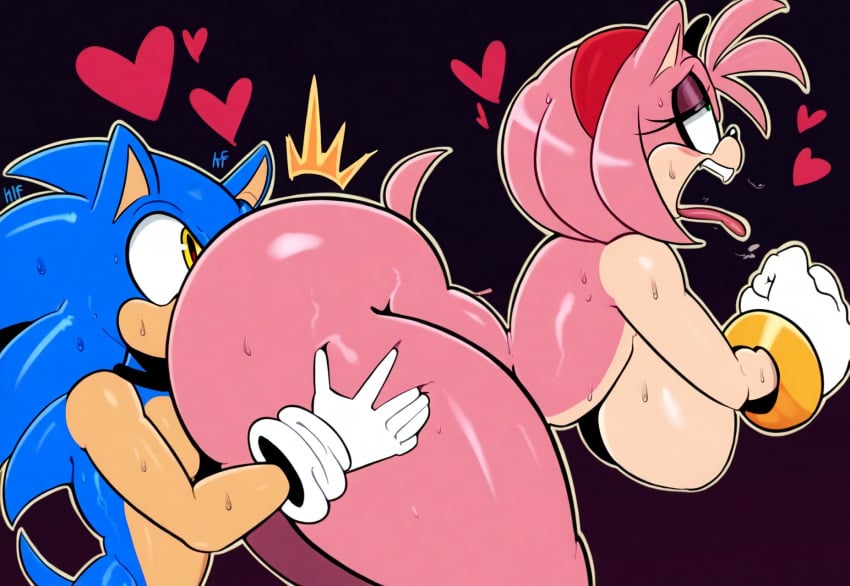 1boy 1girls ai_generated amy_rose bed bedroom big_breasts curvy female furry furry_female furry_only hedgehog hedgehog_girl hedgehog_humanoid male/female mullon novelai phone pink_body pink_fur pink_hair pleasure_face pov rimming rimming_female sega sex sonic_(series) sonic_the_hedgehog sonic_the_hedgehog_(series) straight thick_thighs too_horny voluptuous voluptuous_female