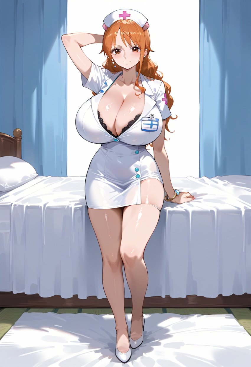 ai_generated female female_only girl horny nami nami_(one_piece) ngb one_piece textme