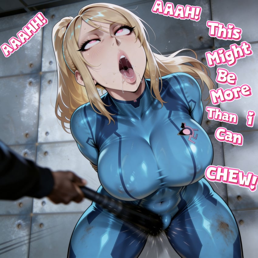 1girls ahe_gao ai-generated ai_art ai_generated alien_look_like_human attitude_adjustment bdsm bdsm_gear bdsm_room big_breasts blonde_female blonde_hair blue_bodysuit bodysuit bondage breasts brutal bubble cameltoe cameltoe_leggings cameltoe_spandex captured cleavage clitoris_bondage clitoris_torture clitoris_whipped damsel_in_distress dark-skinned_male dazed defeat defeated defeated_heroine distress dungeon enjoying enjoying_punishment enjoyment extreme_pleasure female female_focus female_masochism flogger flogging gameover gaping_mouth heart heart-shaped_pupils heart_eyes heart_symbol hearts hearts_around_head helpless helpless_female high_heels impact impact_effect in_trouble inner_dialogue interrogation locked_arms locked_up masochism masochist masochistic_female metroid mind_break mind_broken mindbreak mission_failed motion_blur navel_visible_through_clothes nintendo nipples nipples_visible_through_clothing offscreen_character orgasm orgasm_face orgasm_from_pain overstimulation pain perfect_body pov pov_eye_contact pov_whipping punished punishment pussy_whipping restrained restrained_female restrained_wrists restraints samus_aran shaking shaking_orgasm silly_face slave stiff_nipples surprised_expression text think_bubble thought_bubbles thoughts tied_up torture tortured whip whipped whipped_clit whipped_clitoris whipping whipping_pov wide_hips wide_legs wide_thighs zero_suit zero_suit_samus