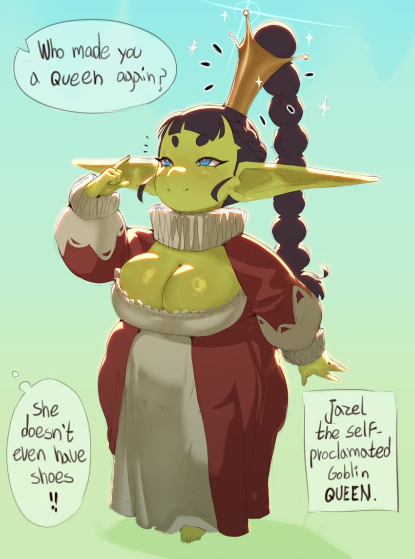 1female forastero goblin goblin_female jazel jazel_(forastero) queen shortstack