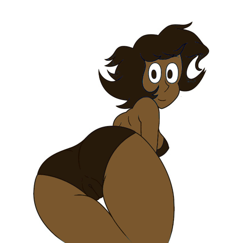 1girls ass brown_skin d3sm0nd_(reference_art) female human human_form lapis_lazuli_(gem) lapis_lazuli_(steven_universe) panties reference_image solo thighs traced