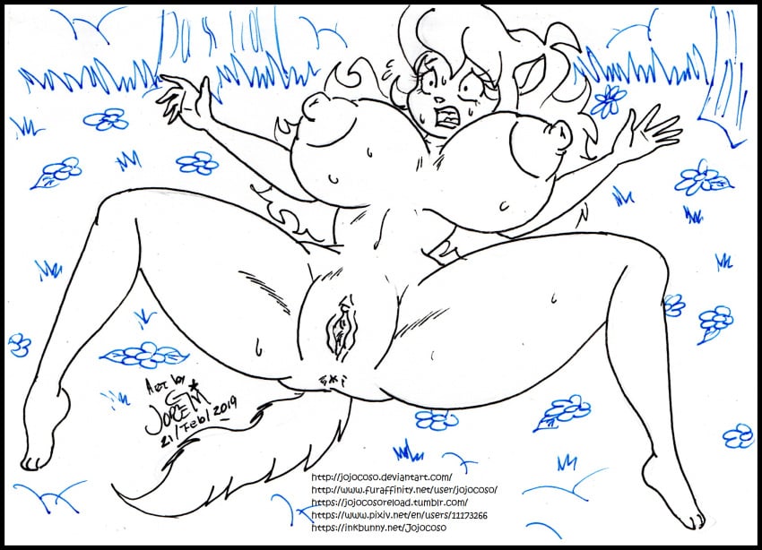 anus big_breasts big_nipples big_pussy breasts_apart breasts_bigger_than_head callie_briggs erect_nipples exposed feline female fully_nude hanna-barbera hard_nipples jojocoso legs_spread monochrome naked naked_female nude pussy sketch spread_legs spreading swat_kats sweat sweating vagina