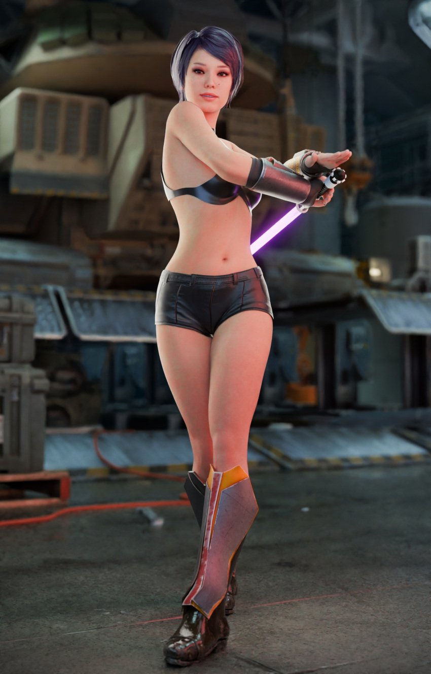 1girls 3d ass breasts bust busty curvaceous curvy curvy_figure female female_focus hips hourglass_figure legs light-skinned_female light_skin lucasfilm mandalorian mature mature_female robdecado sabine_wren slim_waist star_wars star_wars:_ahsoka star_wars_rebels thick thick_hips thick_legs thick_thighs thighs voluptuous waist wide_hips