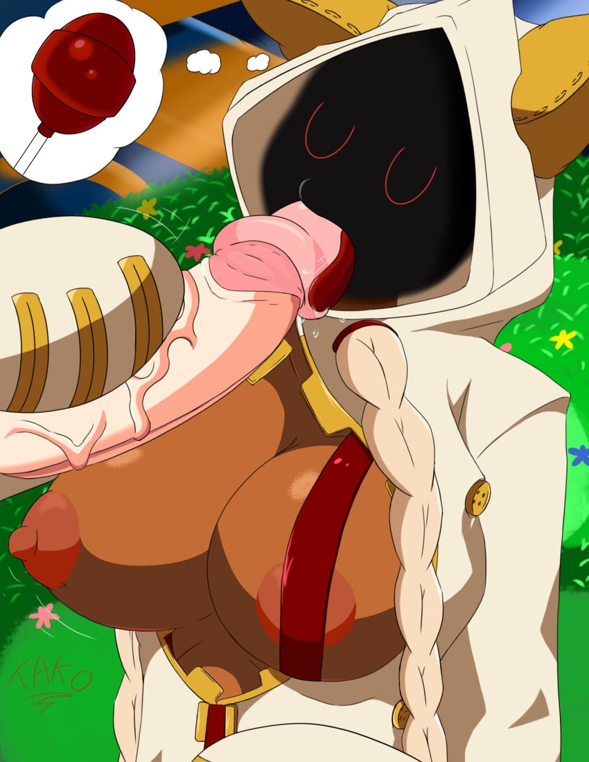 blazblue dark-skinned_female dark_skin fecharis female kaka_(blazblue) mask masked masked_female takitoart taokaka