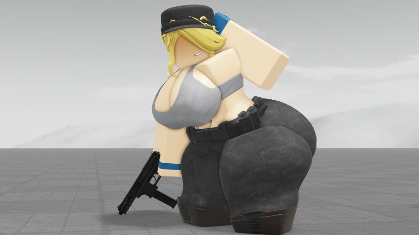 1girls 3d 3d_(artwork) 3d_model 3d_render ass ass_bigger_than_head ass_focus ass_up back_view background baseplate big_ass big_breasts big_butt big_thighs blonde_female blonde_hair blonde_hair_female boots breasts breasts_bigger_than_head bubble_ass bubble_butt butt_focus butt_jiggle caffinatedbuns cap clothed clothed_female clothes clothing curvaceous curvaceous_female curvaceous_figure curves curvy curvy_ass curvy_body curvy_female curvy_figure curvy_hips curvy_thighs dead_ahead female female_focus female_only gloves gun hair huge_ass huge_breasts huge_butt huge_thighs large_ass large_breasts large_thighs larger_female long_hair looking_at_viewer massive_ass massive_boobs massive_breasts massive_butt massive_tits military military_boots military_cap military_hat military_pants military_uniform nipples nipples_visible_through_clothing pants partially_clothed roblox robloxian seductive seductive_body seductive_look seductive_pose shirt solo solo_female solo_focus sonya_(dead_ahead) standing tactical_gear tactical_nudity thick thick_ass thick_butt thick_hips thick_legs thick_thighs tits_bigger_than_head weapon white_skinned_female young young_female younger_female