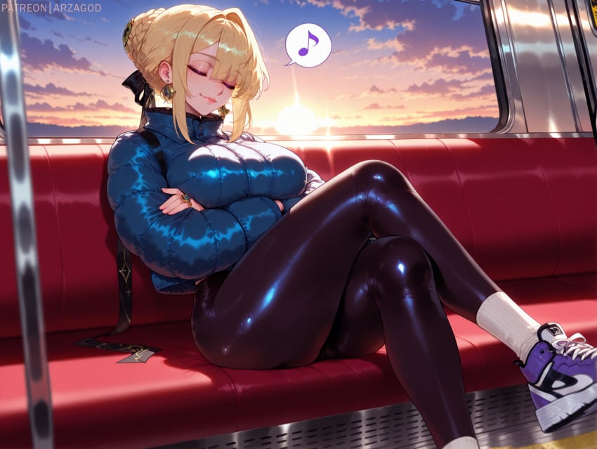 1girls ai_generated arzagod ass big_ass big_breasts breasts bubble_butt dat_ass evelyn_chevalier female huge_ass large_ass perfect_body seductive_look tagme thick_ass thick_thighs wide_hips zenless_zone_zero
