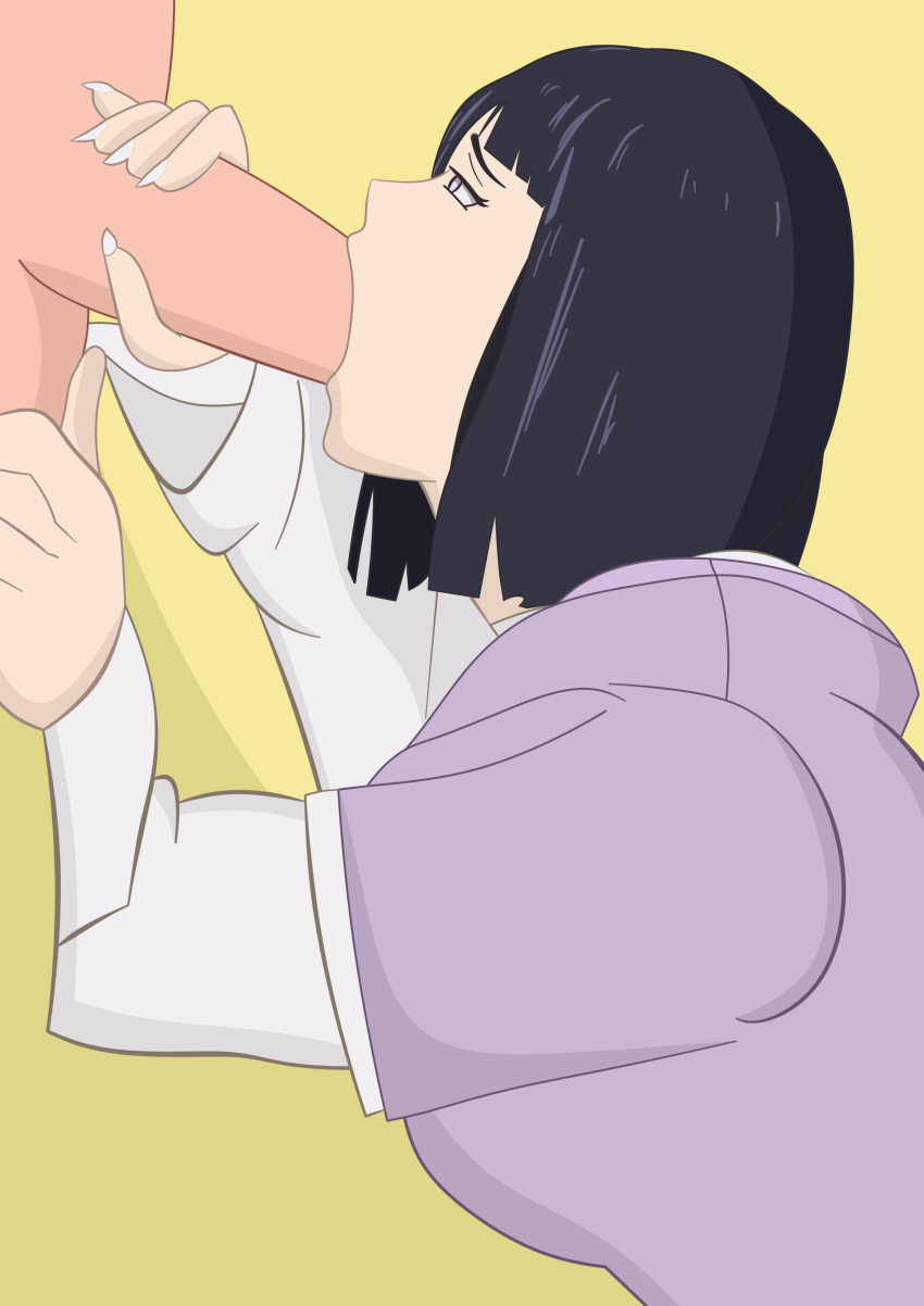 bob_cut boruto:_naruto_next_generations colorized erection faceless_male fellatio female holding_penis huge_cock hyuuga_hinata jacket lickliking male marshallleea mature_female milf naruto naruto_(series) oral penis