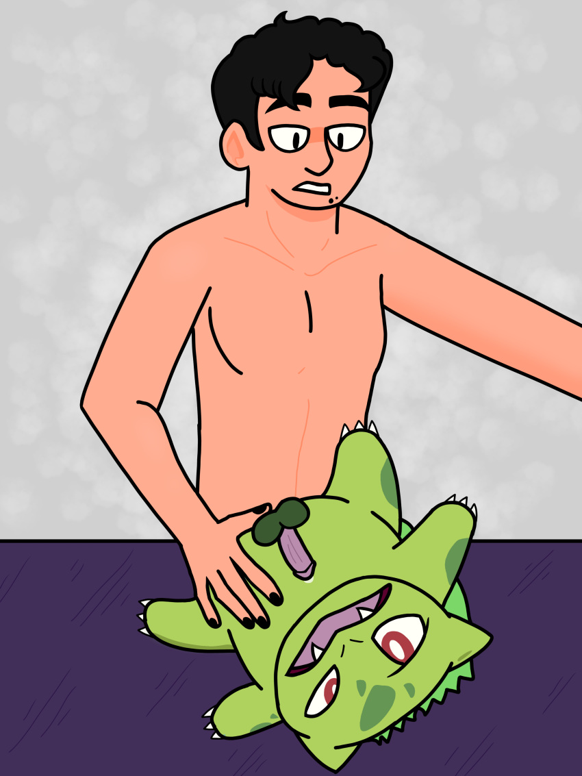 2024 2males ahegao anal anal_penetration anal_sex black_nail_polish black_nails bulbasaur digital_art digital_drawing_(artwork) digital_media_(artwork) dominant dominant_male domination gay gay_anal gay_domination gay_male gay_sex human human_penetrating humanoid iwbaal male male/male male_penetrating penis pokemon pokemon_(species) pokephilia self_upload shiny_pokémon shiny_pokemon slutboy