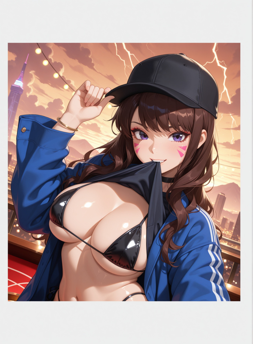 D.Va (Christmas) Rule 34 Image