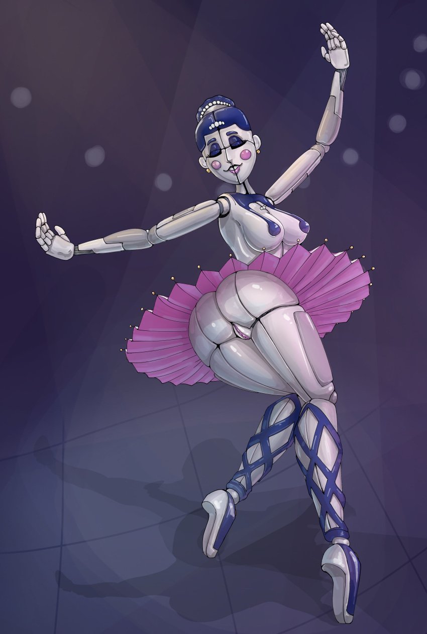 ballora_(fnafsl) dancing pussy robot solo