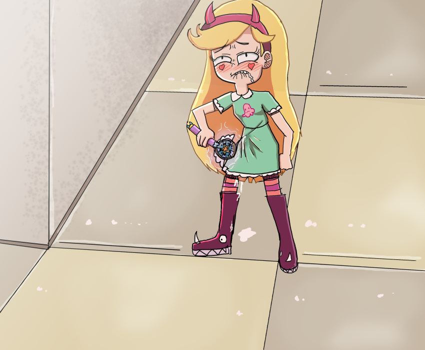 1futa disney futanari goc headwear intersex magic royal_magic_wand solo_futa spc star_butterfly star_vs_the_forces_of_evil straight_hair tagme wand