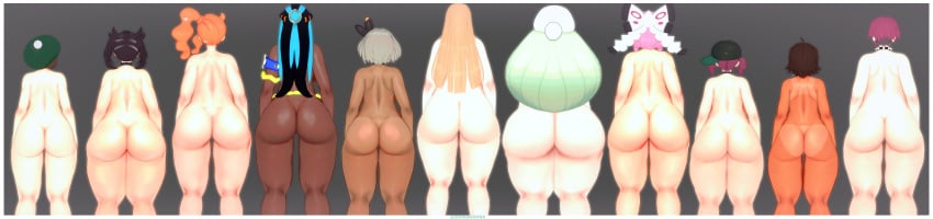 1girls 3d ass ass_focus bea_(pokemon) black_hair blonde_hair blue_highlights brown_hair brunette_hair choker chubby chubby_female completely_naked completely_naked_female completely_nude completely_nude_female curvaceous curvaceous_body curvaceous_female curvaceous_figure curvaceous_hips curvaceous_thighs curves curvy curvy_ass curvy_body curvy_female curvy_figure curvy_hips curvy_thighs dancer_(pokemon) dark-skinned_female dark_skin fat fat_ass fat_butt female female_focus female_only game_freak ginger ginger_hair gloria_(pokemon) grey_hair gym_trainer_(hulbury_stadium) gym_trainer_(pokemon) klara_(pokemon) koikashura light-skinned_female light_skin marnie_(pokemon) melony_(pokemon) milf nessa_(pokemon) nude nude_female oleana_(pokemon) overweight overweight_female pokemon pokemon_ss red_hair redhead_female self_upload sonia_(pokemon) standing tagme tan_body tan_line tan_lines tan_skin tanline tanlines tanned tanned_female tanned_skin team_yell team_yell_grunt team_yell_grunt_(female) thicc thicc_ass thicc_thighs thick thick_ass thick_butt thick_hips thick_legs thick_thighs waist wide_ass wide_hips wide_thighs wide_waist