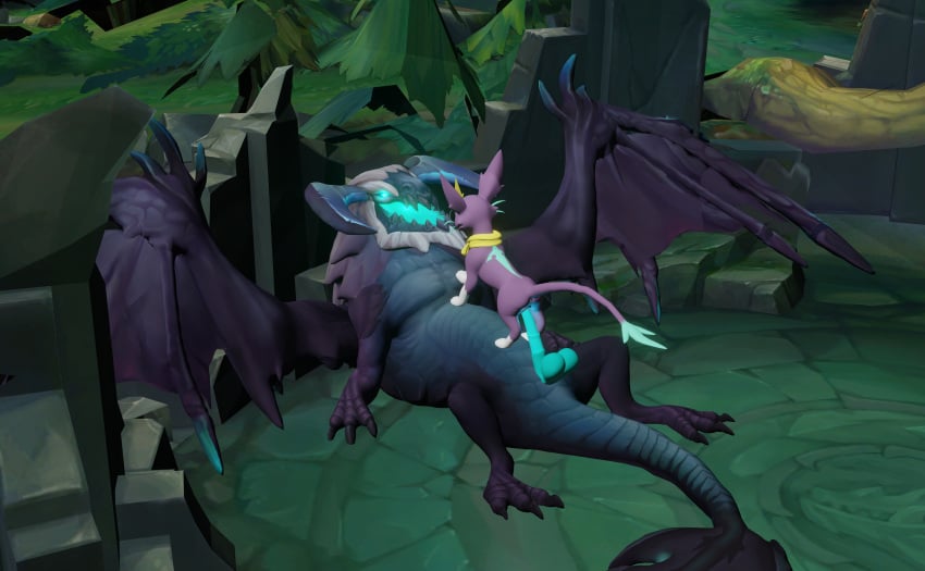 3d absurd_res blender_(artwork) claws defeated digital_media_(artwork) domestic_cat dragon duo elder_dragon_(lol) felid feline felis female female_penetrated feral forced genitals hi_res huge_filesize interspecies league_of_legends male male/female mammal mythological_creature mythological_scalie mythology penetration penis pussy riot_games scalie sex tail tencent vaginal_penetration wings yuumi_(lol) yuumimybeloved