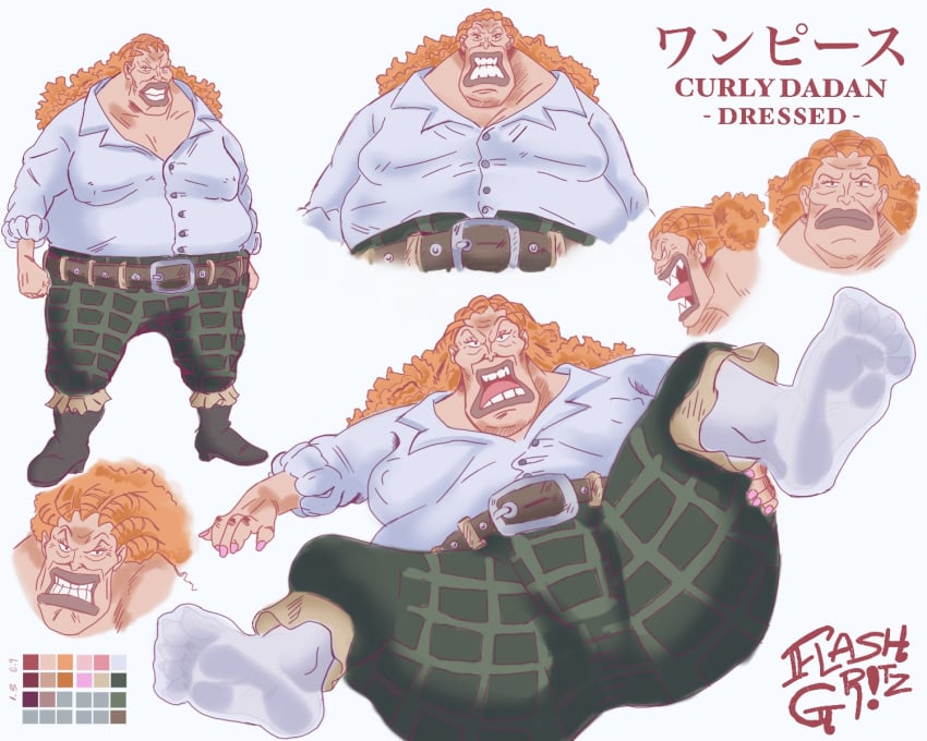 2025 angry angry_face anime anus_peek ass aunt auntie bandit big_ass big_breasts big_lips big_woman bitch boobs breasts chubby chubby_belly chubby_female clothed clothing curly_dadan curly_hair fat_ass fat_butt fat_lady fat_lips fat_woman feet_up female female_focus female_only flashgritz full_body fully_clothed green_pants legs_up lips mad multiple_views obese old older_female one_piece orange_hair page_number pants shirt shocked shoes socks soles_of_feet_in_socks solo solo_female solo_focus standing ugly_bitch ugly_female ugly_woman white_shirt woman_focus woman_only