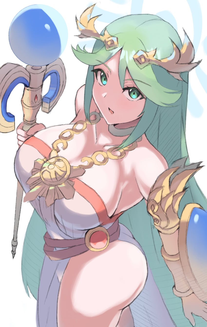 Palutena (Kid Icarus) Rule 34 Image