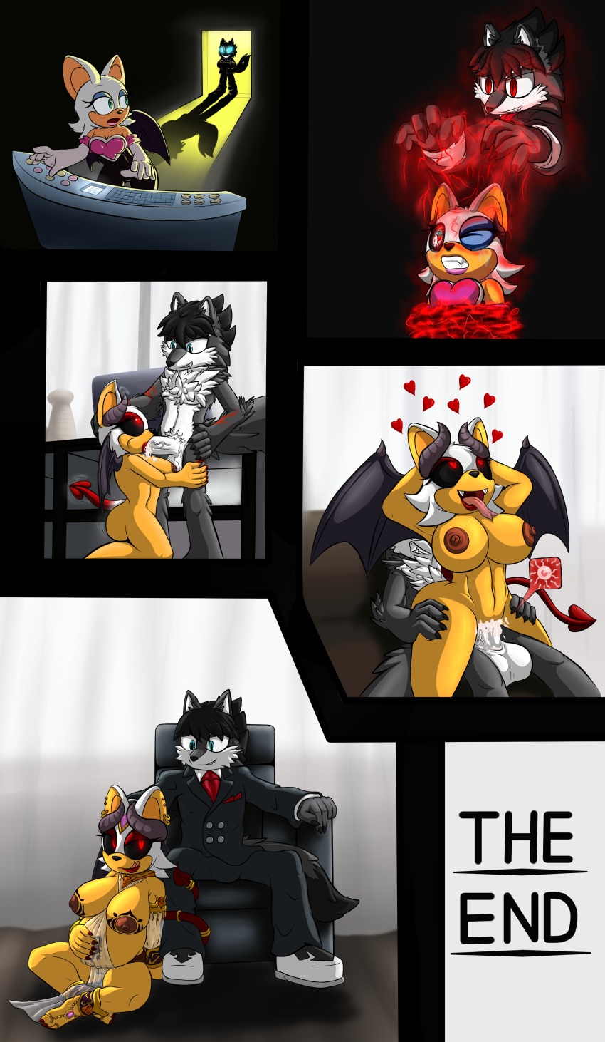 Rouge The Bat (Sonic (Series)) Rule 34 Image