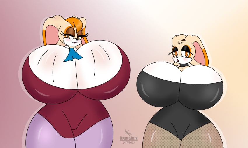 2024 2furrys aged_up anthro big_ass big_breasts bimbo blush blushing breasts_bigger_than_head cream_the_rabbit dress dropedartist enormous_breasts female_focus female_only furry furry_female furry_only huge_ass huge_breasts looking_at_viewer milf mommy open_mouth piercing rabbit rabbit_girl rabbit_humanoid self_upload smile smiling sonic_(series) sonic_the_hedgehog_(series) standing thick thick_thighs vanilla_the_rabbit