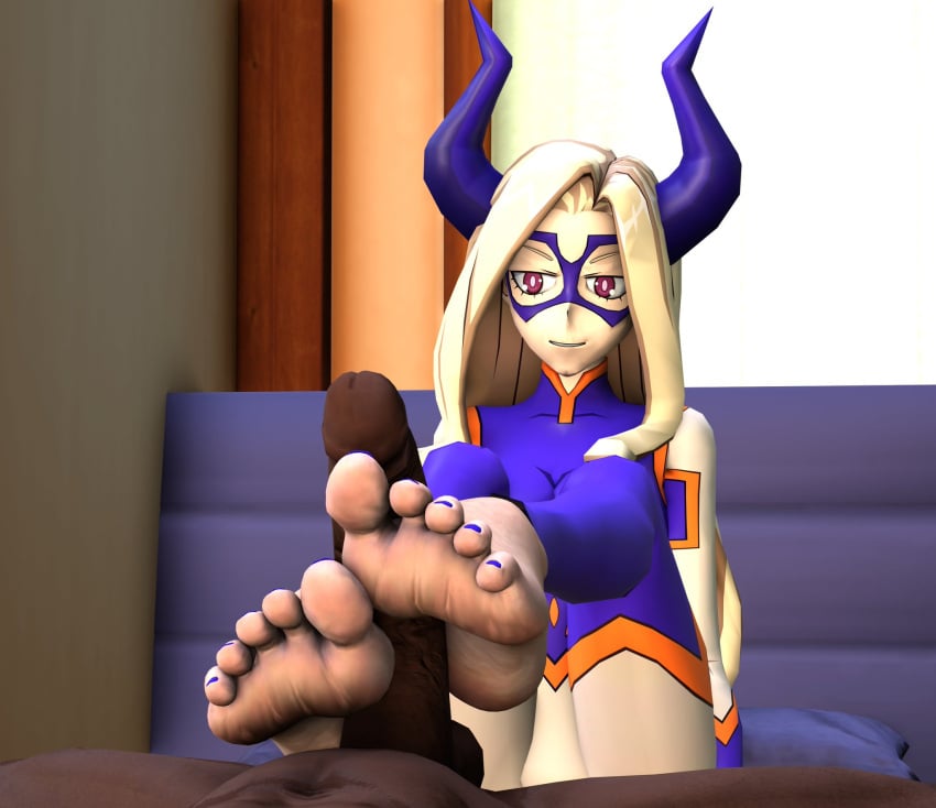 1boy 1boy1girl 1girl1boy 1girls 3d 3d_(artwork) barefoot blonde_female blonde_hair blonde_hair_female boku_no_hero_academia clothed_female clothed_female_nude_male couch dark-skinned_male dark_body dark_penis dark_skin feet feet_on_penis feet_up female female_focus female_on_top foot_fetish foot_focus foot_play footfetishrenders footjob horns horns_girl mask masked_female mount_lady my_hero_academia nail_polish nailpolish nails nails_painted nude nude_male nude_male_clothed_female partial_male penis penis_out purple_eyes purple_toenail_polish purple_toes quirk_(mha) quirked_human_(my_hero_academia) soles soles_fetish takeyama_yuu toenail_polish toenails toenails_polish toes variant variant_set yuu_takeyama