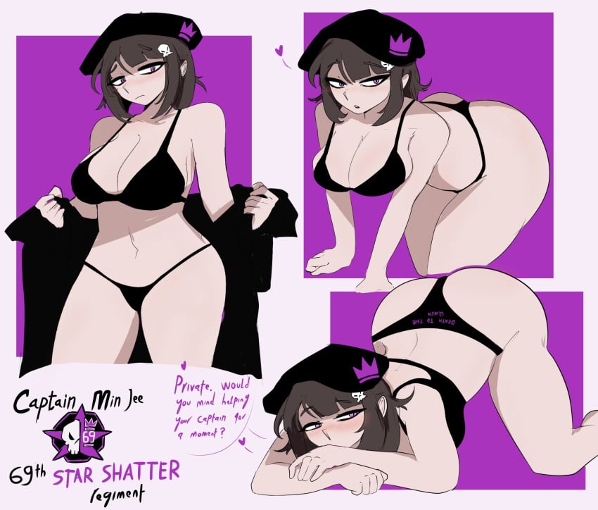 aschazm female grave/digger large_ass large_breasts min_jee_(aschazm) officer_(grave/digger) roblox roblox_game robloxian royal_nation_(grave/digger)
