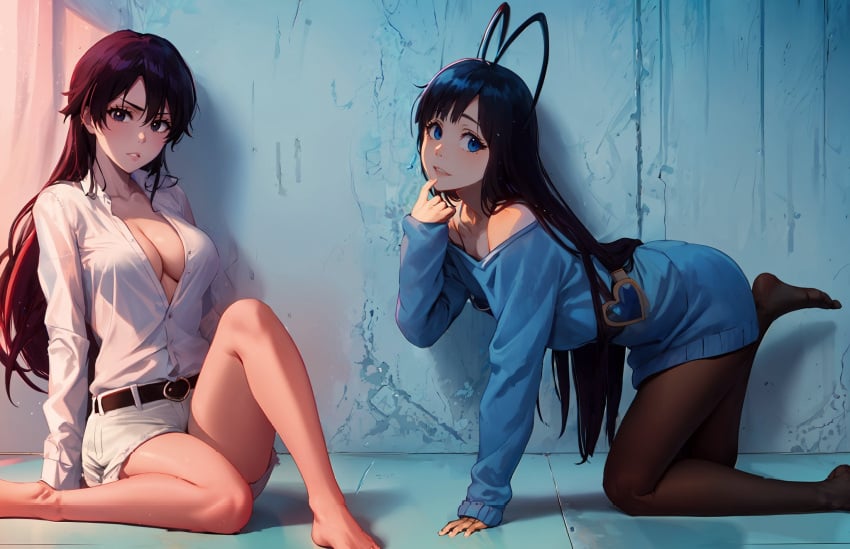 ai_generated anime bambietta_basterbine bleach bleach:_the_thousand-year_blood_war fanart female_only giselle_gewelle seductive_pose