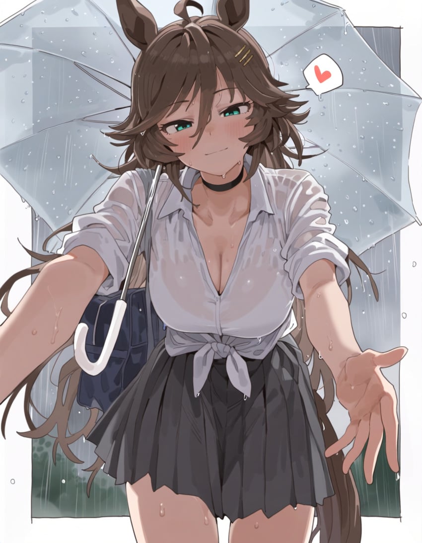 1girls ai_generated animal_ears anthropomorphization artist_request eyes female hair legs mr.c.b(umamusume) skin tagme umamusume umamusume_pretty_derby young