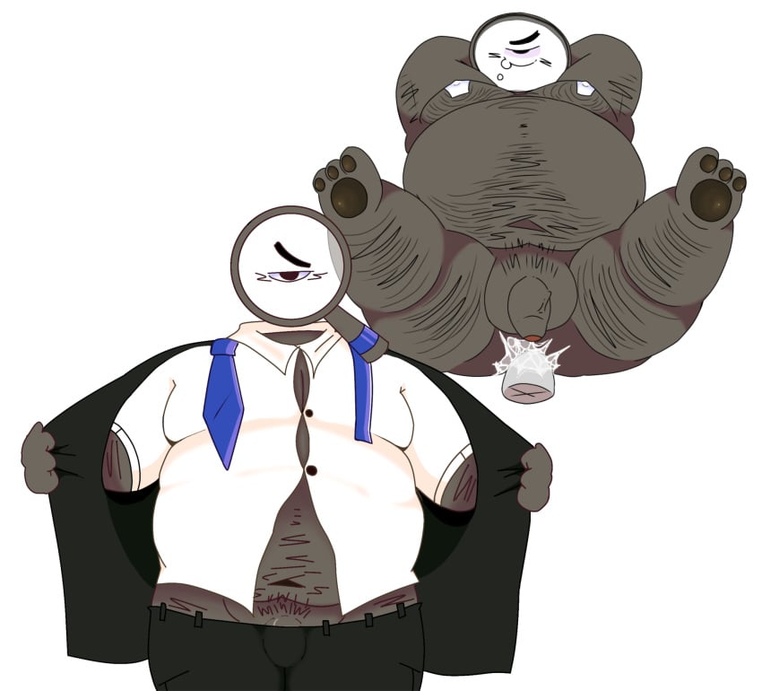 anal balls chubby_male cum dandy&#039;s_world male_only overweight penis_in_ass penis_out rodger_(dandy&#039;s_world) small_penis