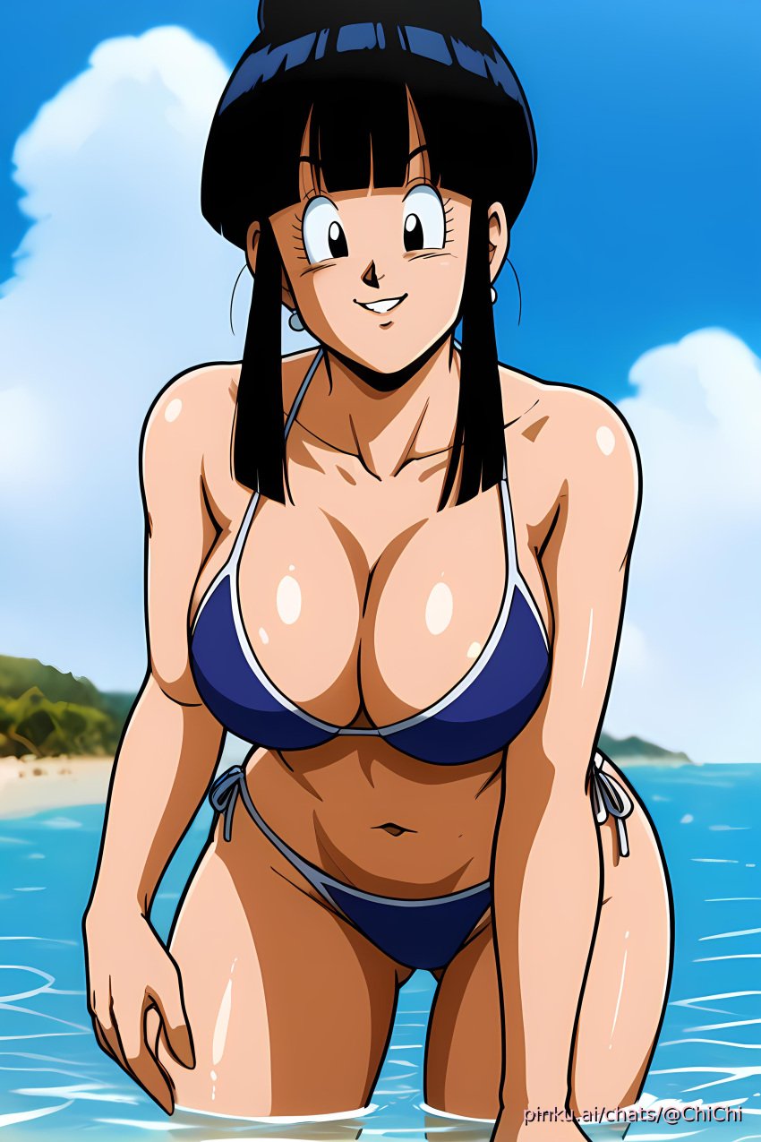 ai_generated aichat bikini breasts candid chi-chi chichi dragon_ball female pinku pinku.ai pinkuai