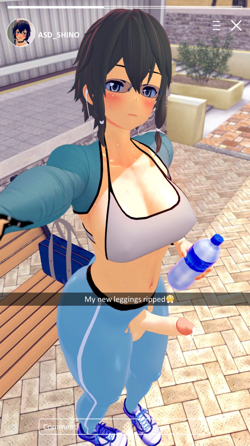 Asada Shino (Sword Art Online) Rule 34 Image