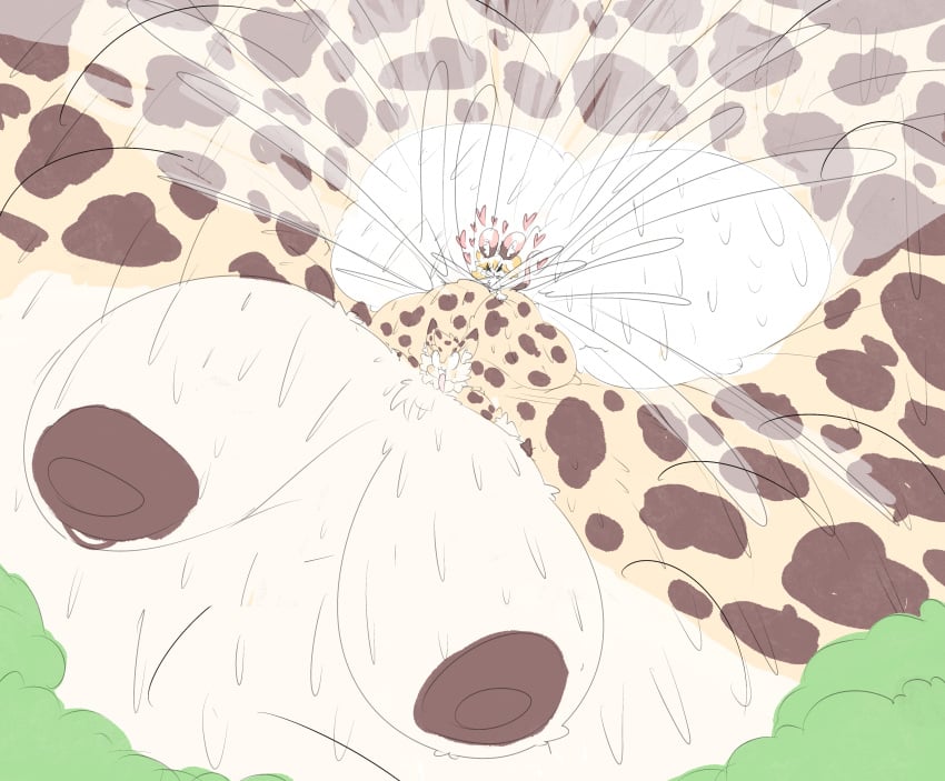 bigger_female cumflated_belly cumflation dark_nipples gigantic_ass gigantic_balls gigantic_breasts hyper hyper_ass hyper_balls hyper_breasts hyper_genitalia leopard rat rogywantscoffeee small_but_hung smaller_female
