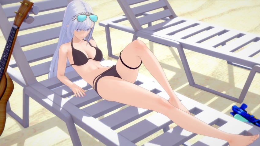 beach bikini classroom_of_the_elite kiryuuin_fuuka koikatsu solo youkoso_jitsuryoku_shijou_shugi_no_kyoushitsu_e