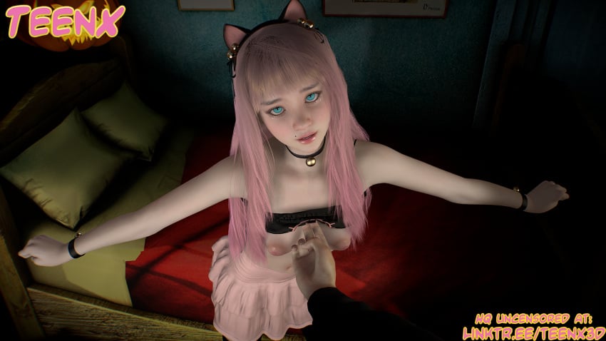 3d cat_ears catgirl cosplay cute cute_face daughter exposed_breasts father_and_daughter forced_exposure halloween halloween_costume incest lorrey(teenx) nipple_slip nudegirl petite petite_body photorealistic pov prank pranked puffy_nipples realistic shy small_breasts teenager teenx trick_or_treat tricked tricked_into_exposure tricked_into_sex uncensored undressed young younger_female