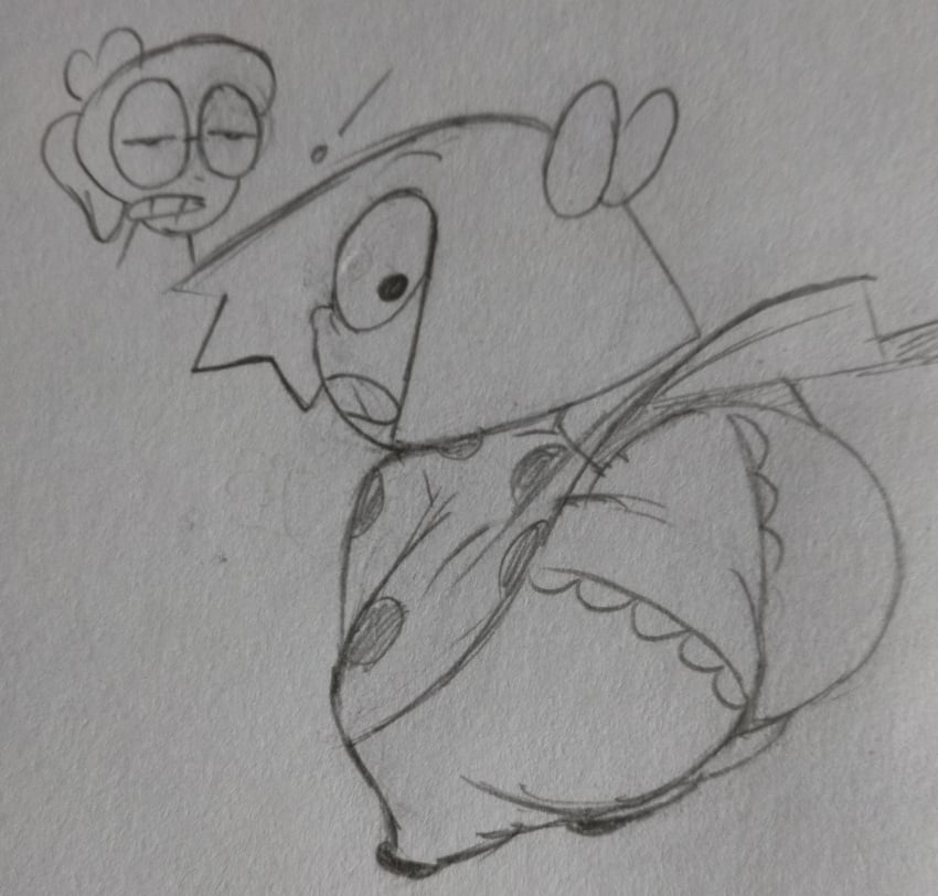 bb_(of_the_killer) cumflated_belly cumflation of_the_killer omegathatguy101 sisters traditional_art zz_(of_the_killer)