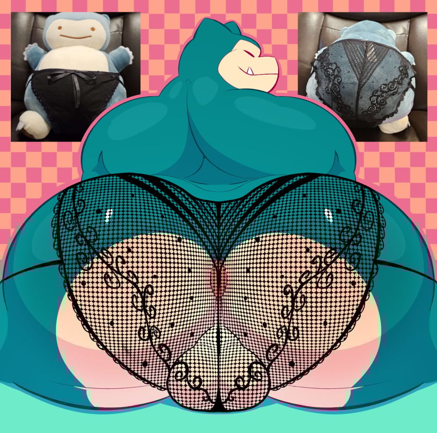 anus_peek ass_focus big_ass big_butt bigbchevalier bubble_ass bubble_butt fat_ass fat_butt furry game_freak gay lingerie looking_at_viewer looking_back looking_back_at_viewer pokemon pokemon_(species) reference reference_image round_ass round_butt shiny_ass shiny_butt snorlax solo the_pokemon_company
