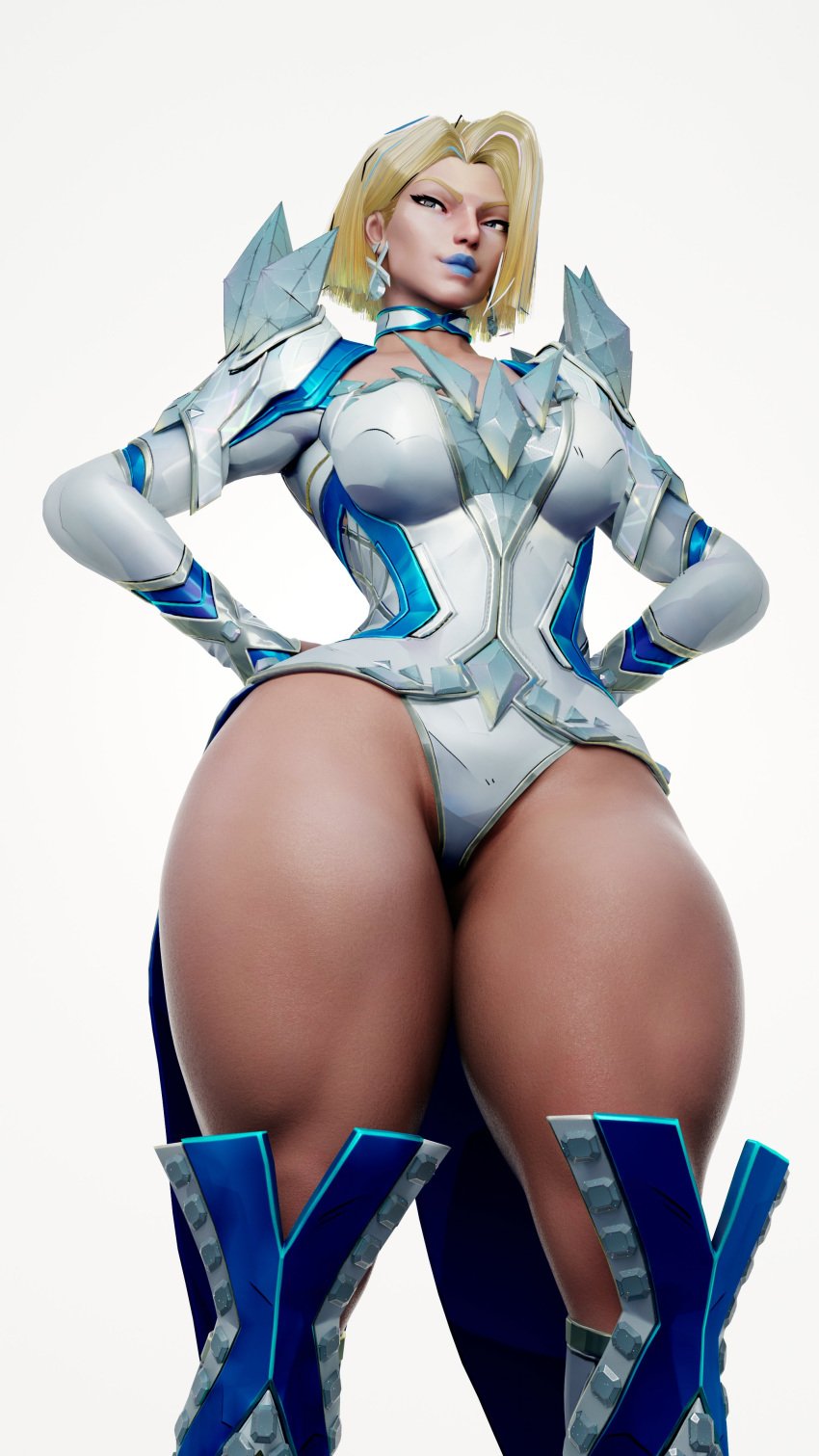 1girls 3d abs ass big_ass big_breasts blonde_female blonde_hair blue_lipstick blue_nails bob_cut breasts bust busty cpt-flapjack curvaceous curvy curvy_figure emma_frost emma_frost_(marvel_rivals) female female_focus hips hourglass_figure huge_thighs large_breasts legs leotard lieutenant_flapjack light-skinned_female light_skin marvel marvel_comics marvel_rivals mature mature_female muscular muscular_female slim_waist tagme thick thick_hips thick_legs thick_thighs thighs thunder_thighs top_heavy voluptuous waist wide_hips x-men