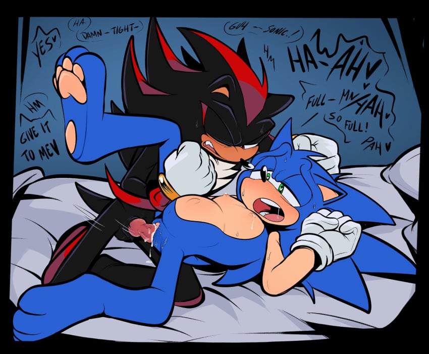 cuntboy dialogue english_text intersex knot knotted_penis lactating lactating_during_sex lactation male male_lactation male_on_cuntboy mpreg pregnant pregnant_belly pregnant_male pregnant_sex shaddycatz shadow_the_hedgehog sonadow sonic_(series) sonic_the_hedgehog sonic_the_hedgehog_(series) text vaginal_penetration