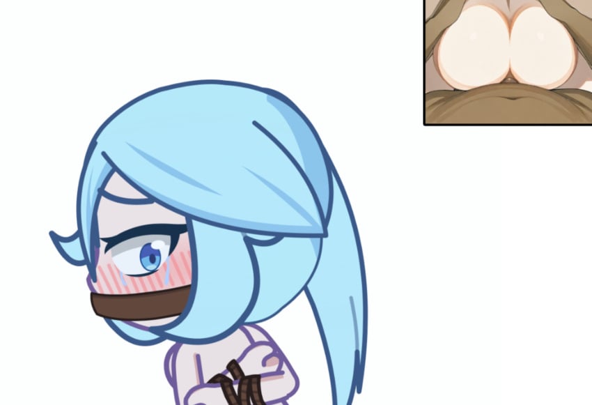 1boy 1girls anal anal_rape anal_sex arms_behind_back arms_tied arms_tied_behind_back ass blue_eyes blue_hair blush blushing bondage breasts bumrape butt buttsex charlotte_mei crying crying_with_eyes_open dick_in_ass female forced forced_anal gacha gacha_club gacha_heat gacha_life gag gagged lunime male penis_in_ass rape restrained restrained_arms restraints rope_bondage rope_gag straight tears tied_up unseen_male_face