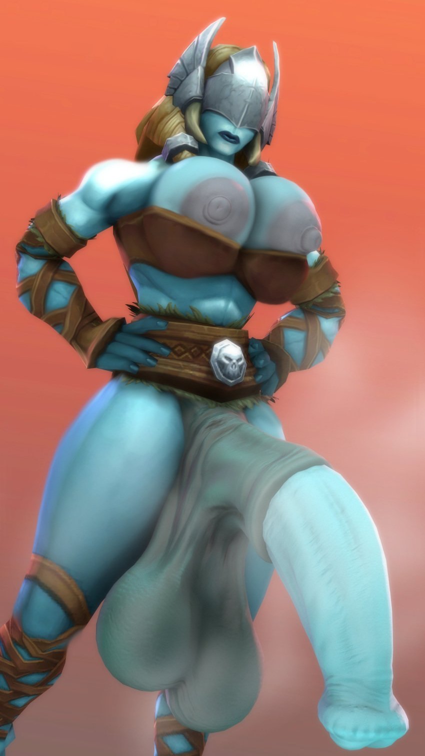 1futa 3d absurdres animal_genitalia areolae balls breasts dickgirl futa_only futanari highres horsecock huge_balls huge_breasts huge_testicles hyper intersex nipples penis rattledbonezone solo solo_futa source_filmmaker testicles world_of_warcraft