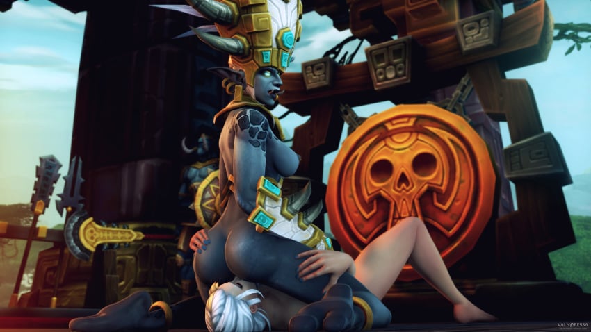 3d big_butt blizzard_entertainment dazar'alor facesitting human human_mage interspecies jaina_proudmoore mage_(warcraft) pointy_ears priest_(warcraft) princess_talanji rimming troll valnoressa warcraft white_hair world_of_warcraft yuri zandalar zandalari_troll zandalari_troll_priest zuldazar