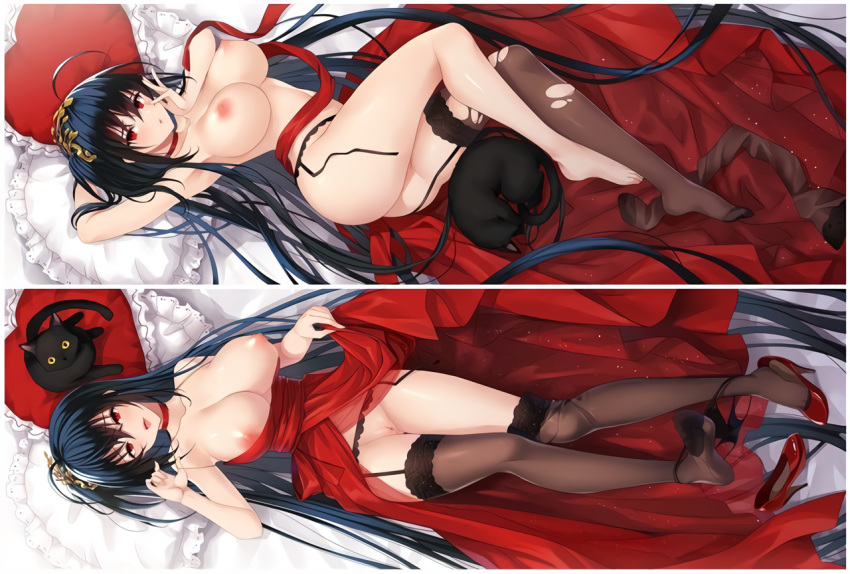 armpits azur_lane kl501 taihou_(azur_lane) taihou_(forbidden_feast)_(azur_lane) uncensored waifu2x