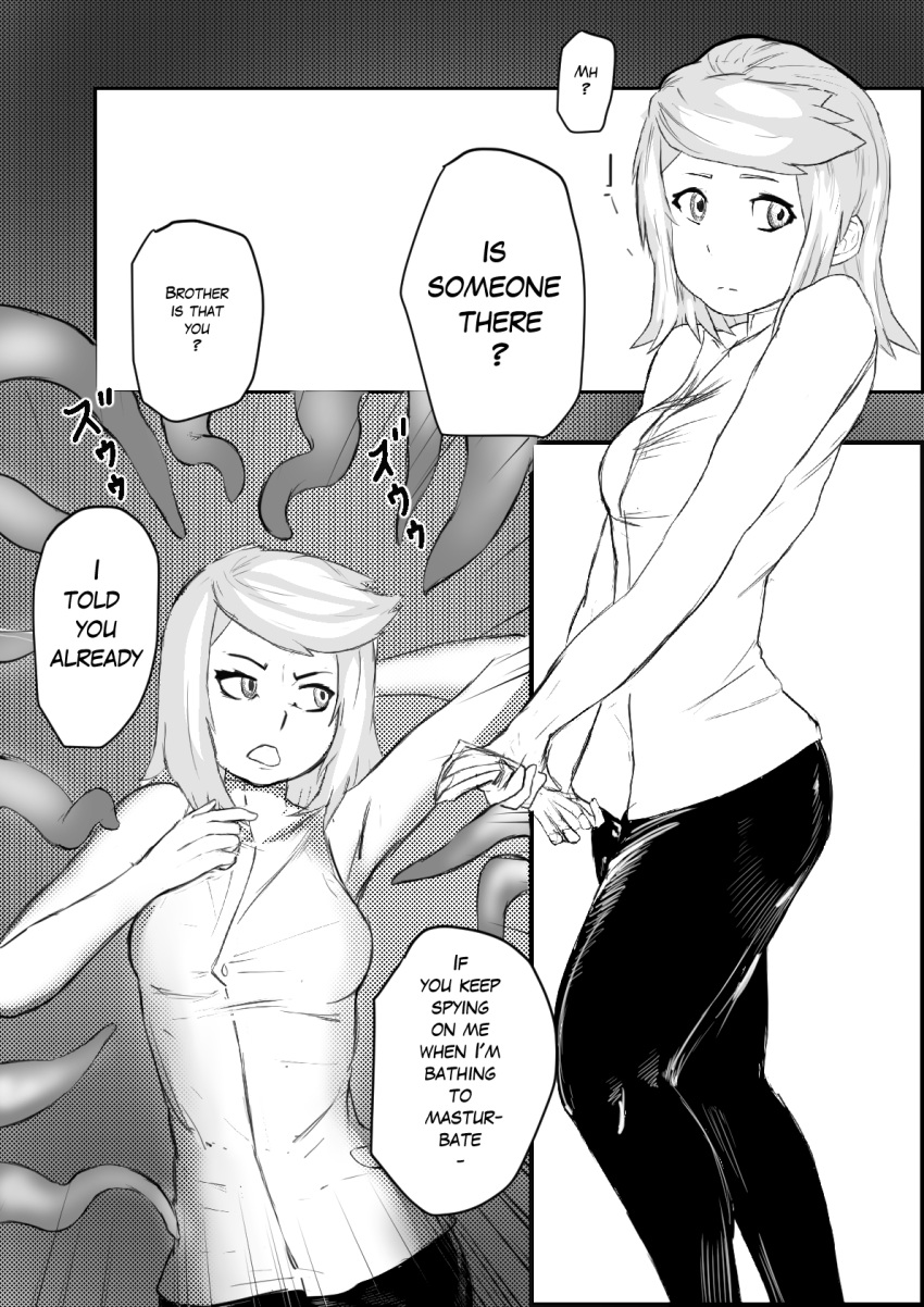 alchemist comic comic_page doujinshi fanart fantasy_x_grounds tentacle undressing