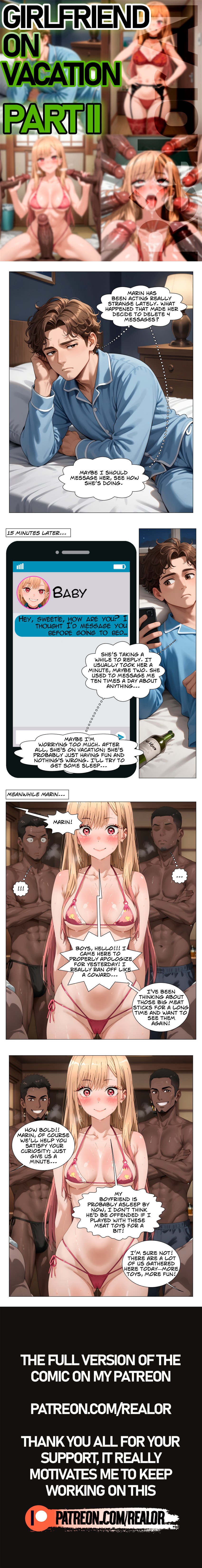 ai_generated ass balls beach big_ass blonde_hair brainwashing breasts chat chat_box cheating cheating_girlfriend cheating_wife comic comic_page comic_panel corruption cuckold curvy curvy_female curvy_figure dark-skinned_male dark_skin dialogue dialogue_box female_focus girlfriend groping groping_ass groping_breasts huge_cock interracial male meaty_dick muscular muscular_male netorare ntr patreon patreon_username phone phone_screen public realor red_eyes seductive_look seductive_pose selfie shocked thick_penis uncensored vacation veiny_penis