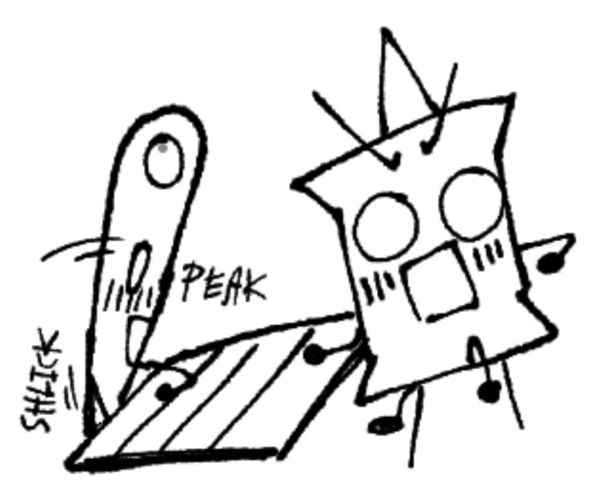 after_sex battle_for_dream_island battle_for_dream_island_again bfdi bfdia black_and_white ghostedunknown9 mad monochrome needle_(bfdi) object_show object_show_community object_shows peak pin_(bfdi) shocked_expression the_power_of_two tpot