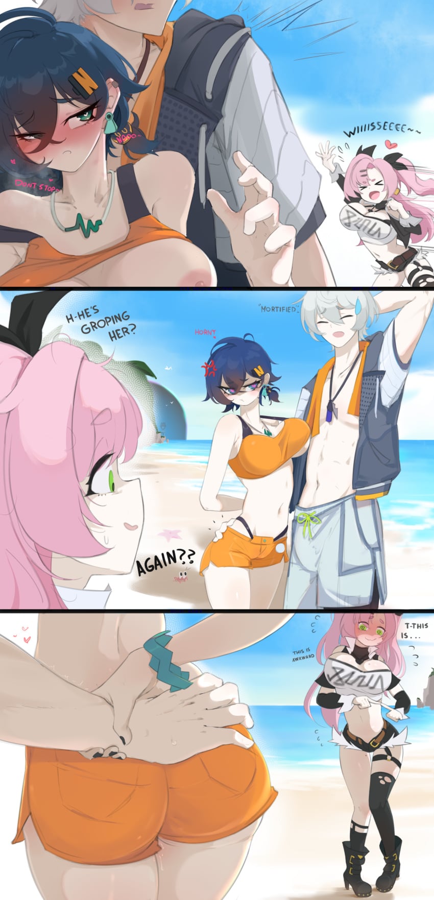 Belle (Summer Skies) (Zenless Zone Zero) Rule 34 Image