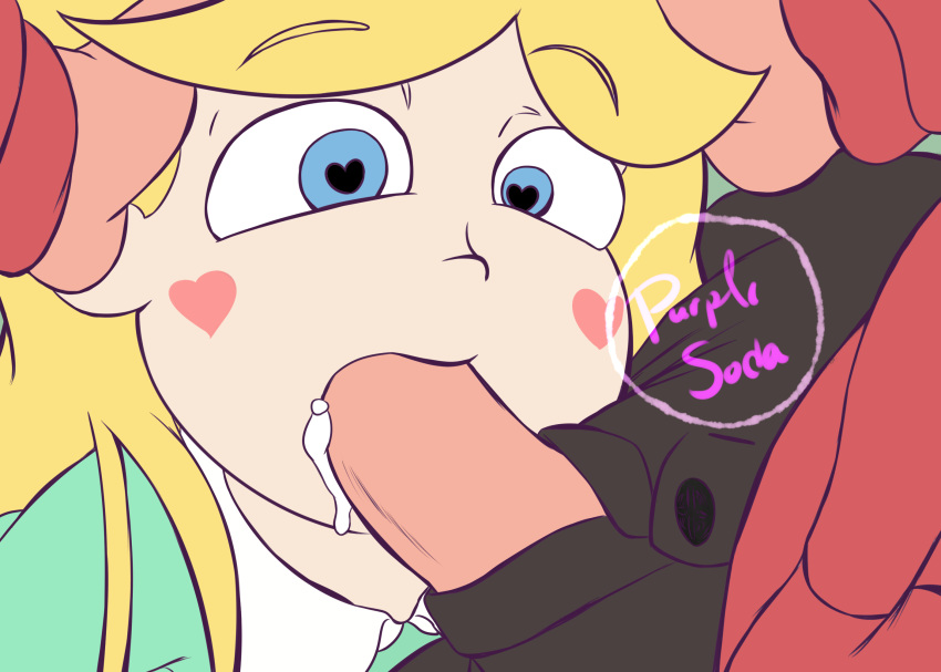 blowjob cum_in_mouth disney fellatio marco_diaz penis purple_soda star_butterfly star_vs_the_forces_of_evil