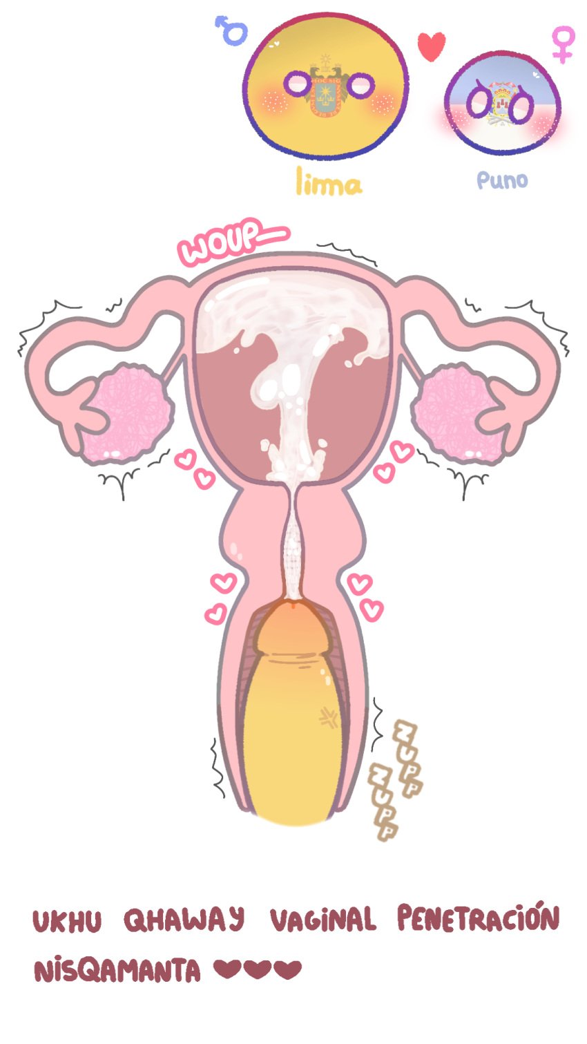 2d causa countryballs countryhumans countryhumans_girl departamenthumans dick fallopian_tubes internal_vaginal internal_view lima_(departamenthumans) mari_sumi ovaries peru peruvian peruvian_female peruvian_male polandball puno_(departamenthumans) simple simple_background sound_effects urethra uterus vagina white_background