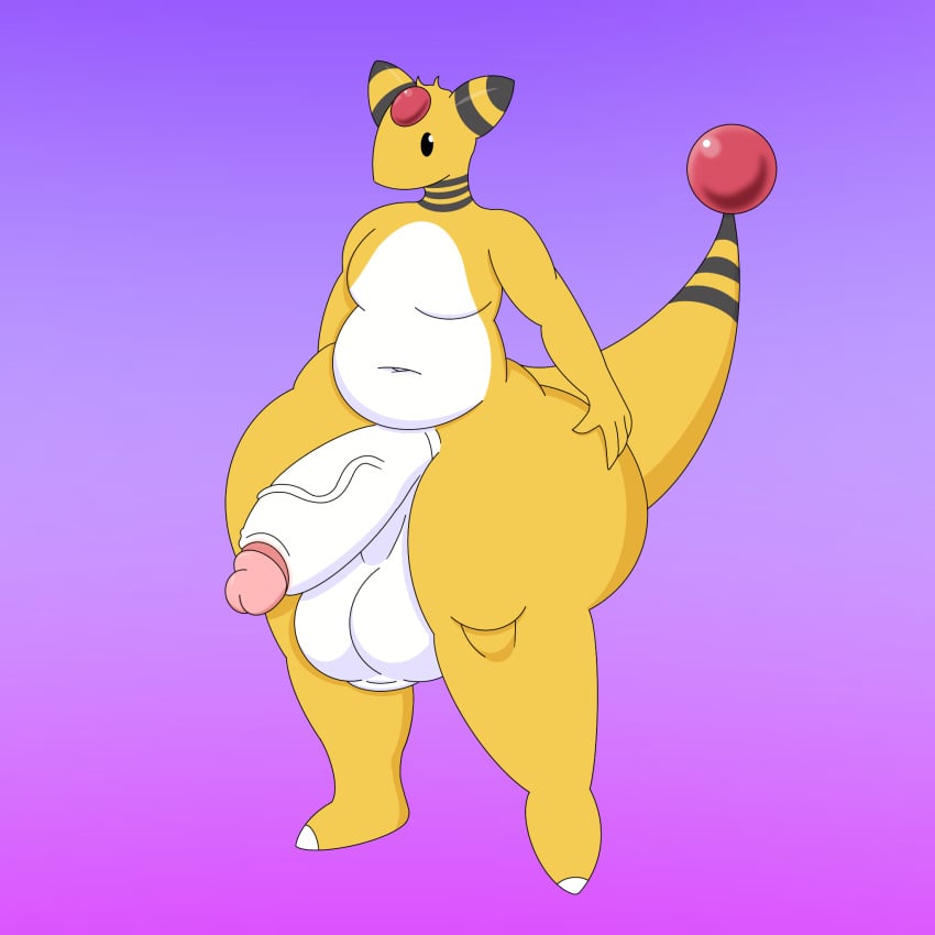 ampharos anthro big_balls big_penis bonnies_garden generation_2_pokemon huge_balls huge_cock hyper hyper_penis male penis pokemon pokemon_(species) tagme thick_thighs wide_hips