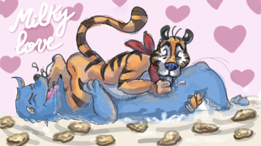 Tony The Tiger (Frosted Flakes) Rule 34 Image